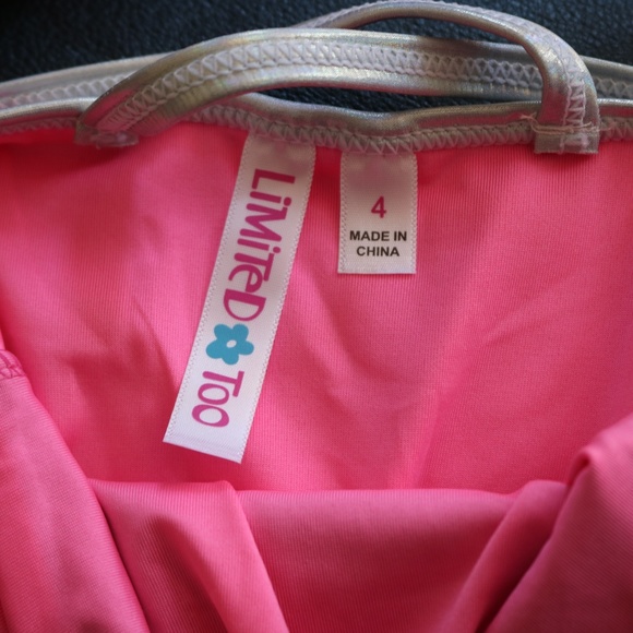 girls toddler limited too one piece bathing suit - Picture 5 of 5
